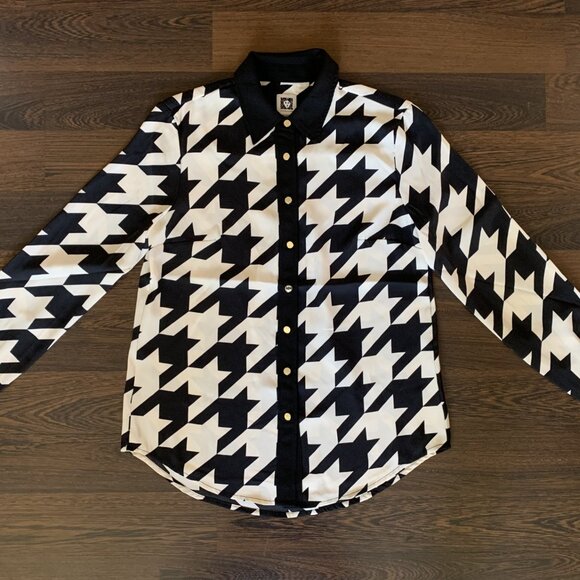 Anne Klein Tops - Size Small Black and White Anne Klein Button-Up Shirt
